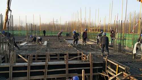 大干五十天，确保主体完