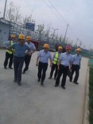 公司高层对星皓项目进行检查指导