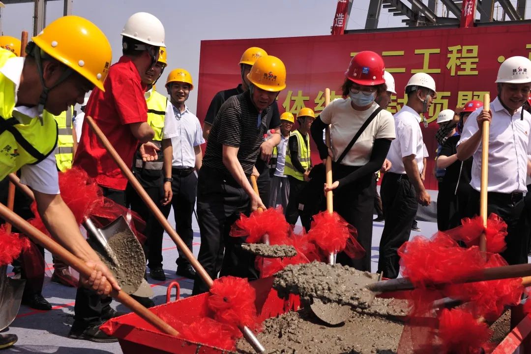 热烈祝贺金盛承建的二二工程-西安项目（国家版本馆）喜获2023年度中国建设工程鲁班奖(图4)